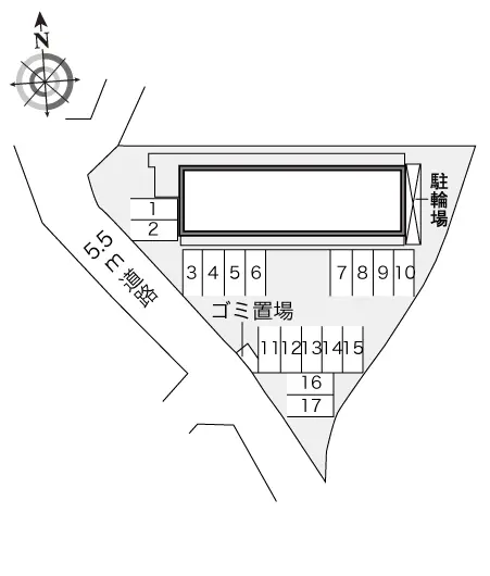 和泉市阪本町　月極駐車場（LP）